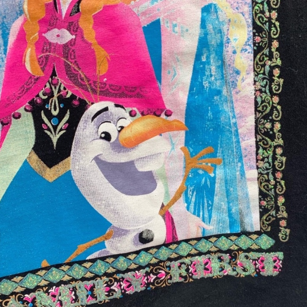 Disney frozen girls sweatshirt size XL16 - Picture 5 of 6